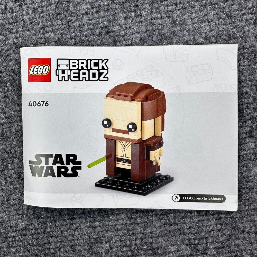 LEGO‎ 40676 Star Wars BrickHeadz Prequel Character 230 Qui-Gon Jinn - Retired